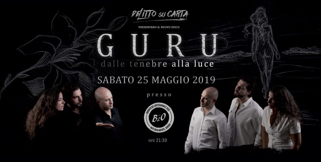 Delitto su Carta nuovo album Guru